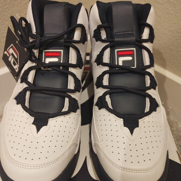 FILA GRANT HILL 1  WHITE,RED,BLUE WOMEN'S  SHOES  NEW! - Picture 6 of 8